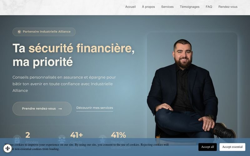 Site web de Francis Grondin