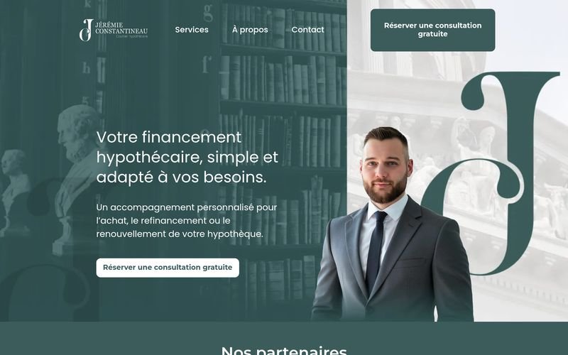 Site web de J&eacute;r&eacute;mie Constantineau