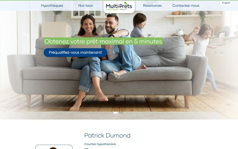 Site web de Patrick Dumond